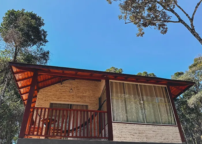 Chalés pinha pinhão Monte Verde 